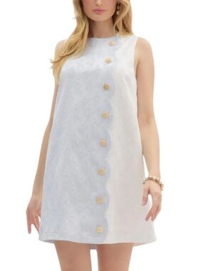 B. RIGHT Jacquard Shift Dress